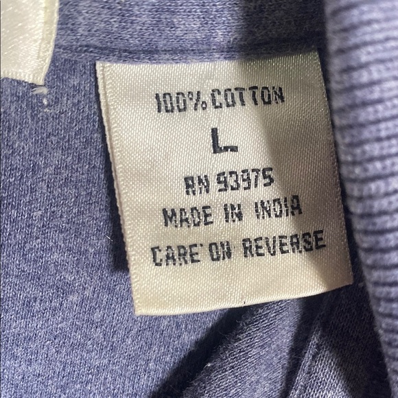 Natural life Gray Cotton Polo Shirt Men's Size L Classic Short Sleeve Casual Top - Picture 2 of 7